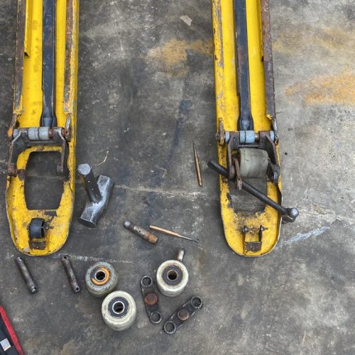 Desarme para soldadura y pintura